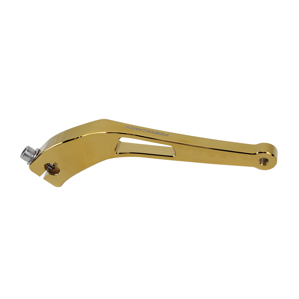 Front Left Gold Slim Shift Shifter Lever for Harley Dyna FXDB FXDWG FXDF FXD FLD