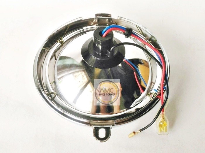 HEAD LIGHT 6V. (DIA = 6″) FOR HONDA CB125S CA175 CT90 CT125 ST90 SS125A XL175
