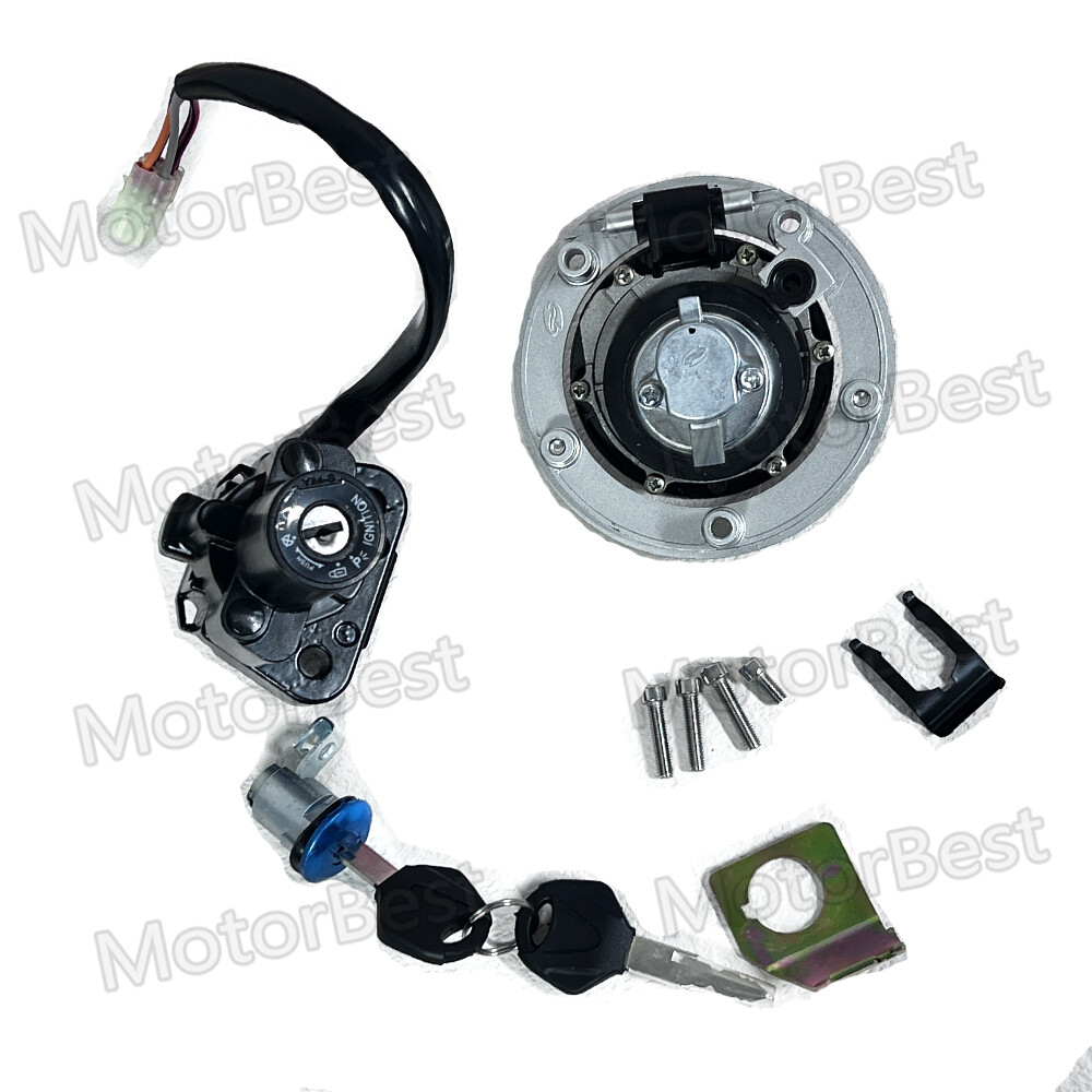 For Suzuki Hayabusa GSX1300R 2008-2020 Ignition Switch Gas Cap Seat Lock Set