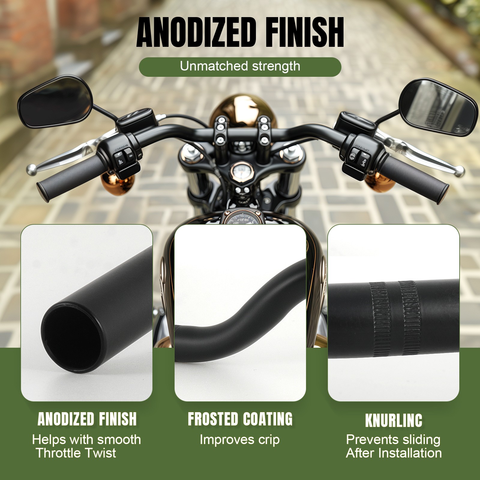 7/8″ 22mm Handlebars Tracker Bar For Yamaha FZ6R FZ1 FZ6 FZ07 FZ600 FZ700 FZ750
