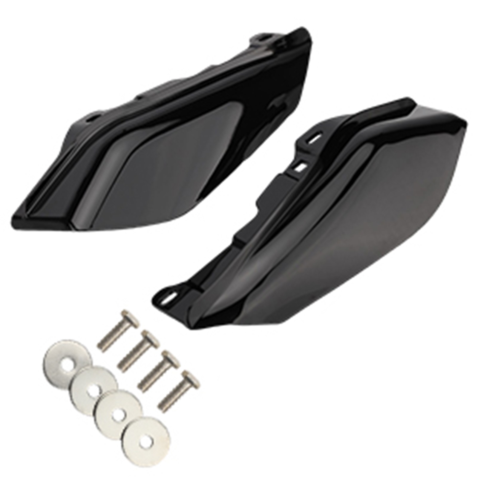 Motorcycle Mid-Frame Heat Shield Air Deflector For Harley Street Glide 2009-2016