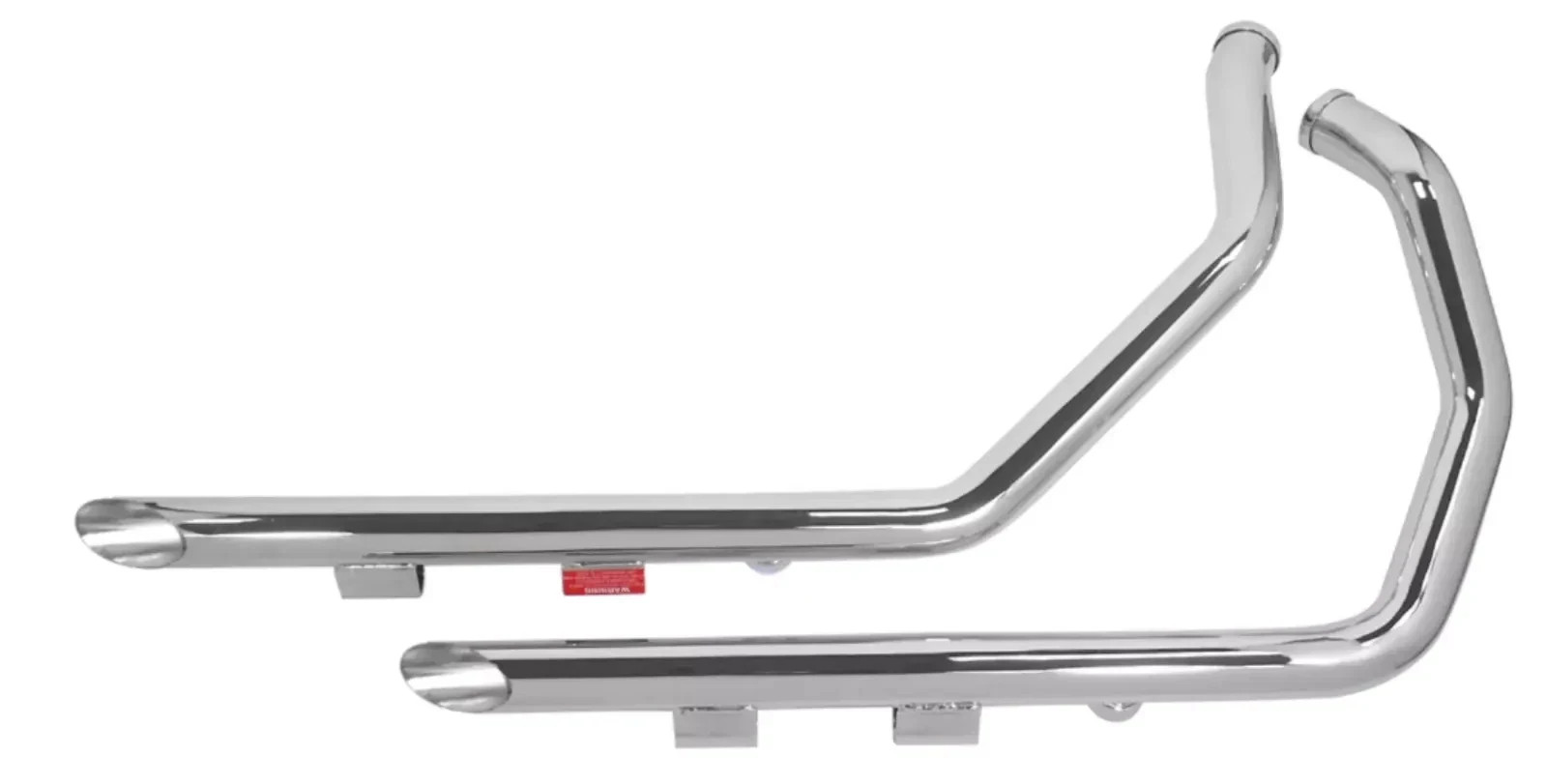 CHROME 1 3/4″ DRAG PIPES EXHAUST FOR HARLEY SPORTSTER 2004-13