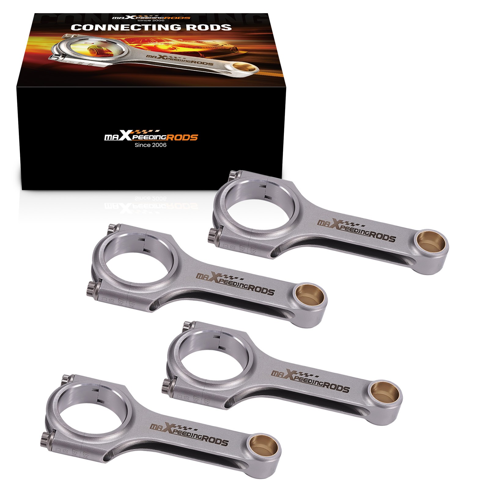 Forged Connecting Rods for Suzuki Hayabusa GSX-R1300 99-07 119.5mm ARP L19