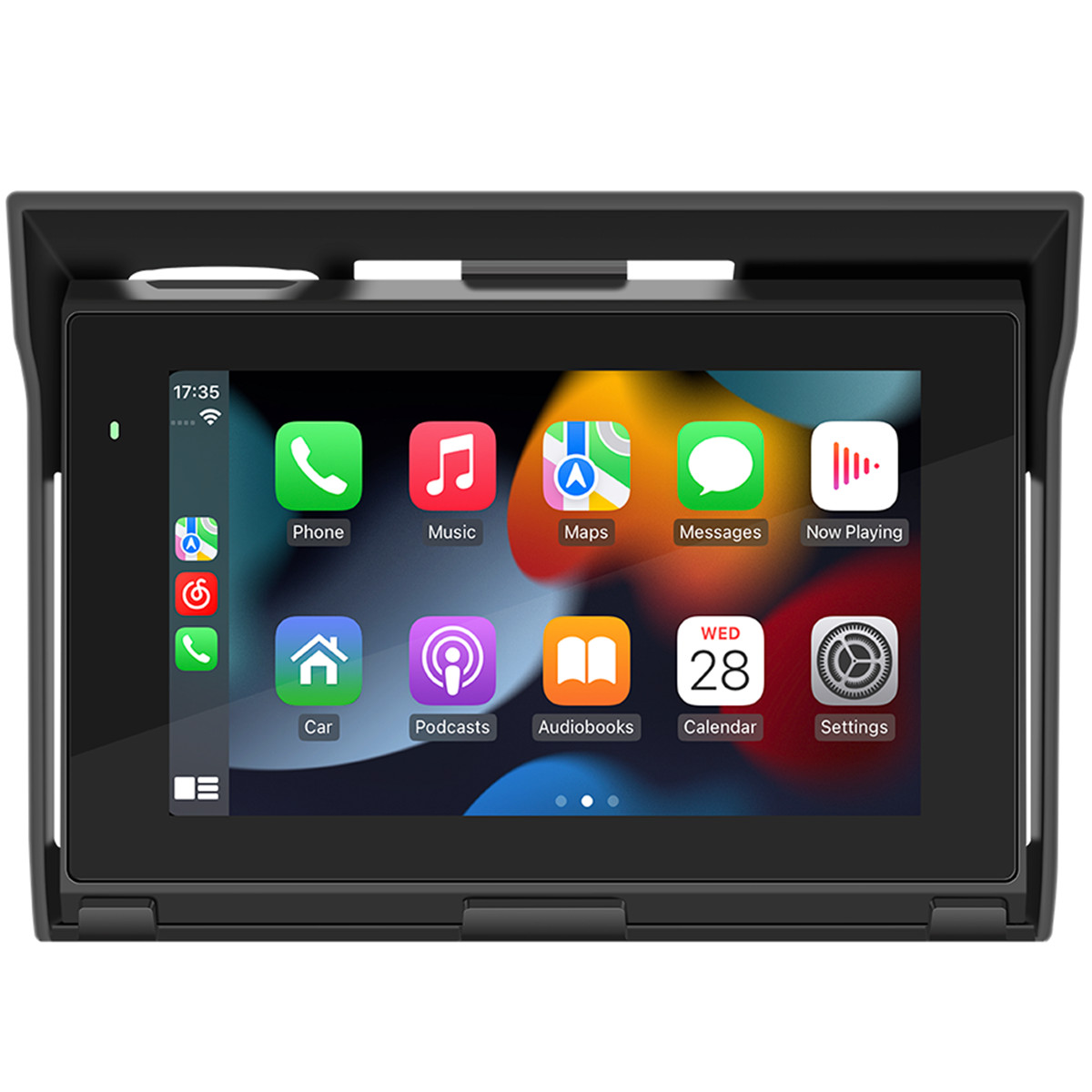 Motorcycle GPS Navi 5in MP5 Player For Apple Carplay Bluetooth AUX Waterproof