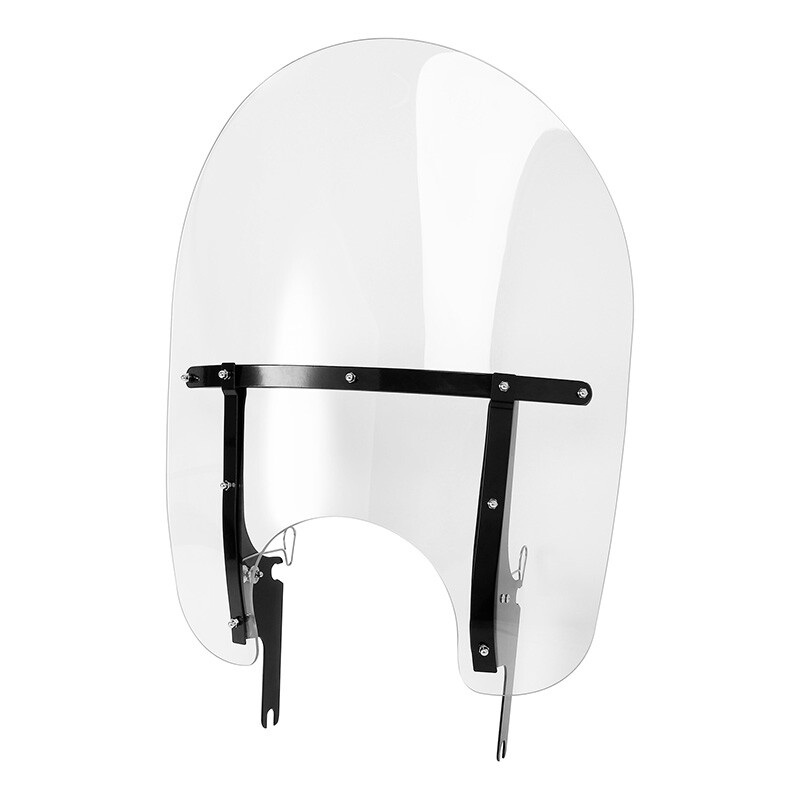 Clear Windscreen Windshield Fit For Harley Road King FLHR 1994-2023 Black/Chrome