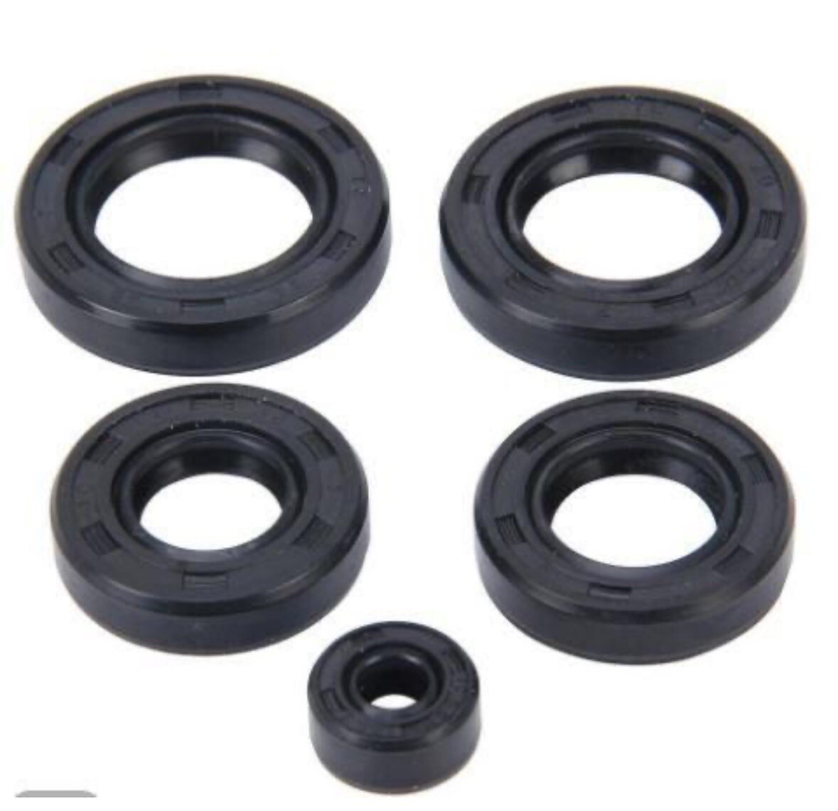 SFK High Quality 5 PCS Engine Oil Seal Set for HONDA CG125 CG 125 1981-2003