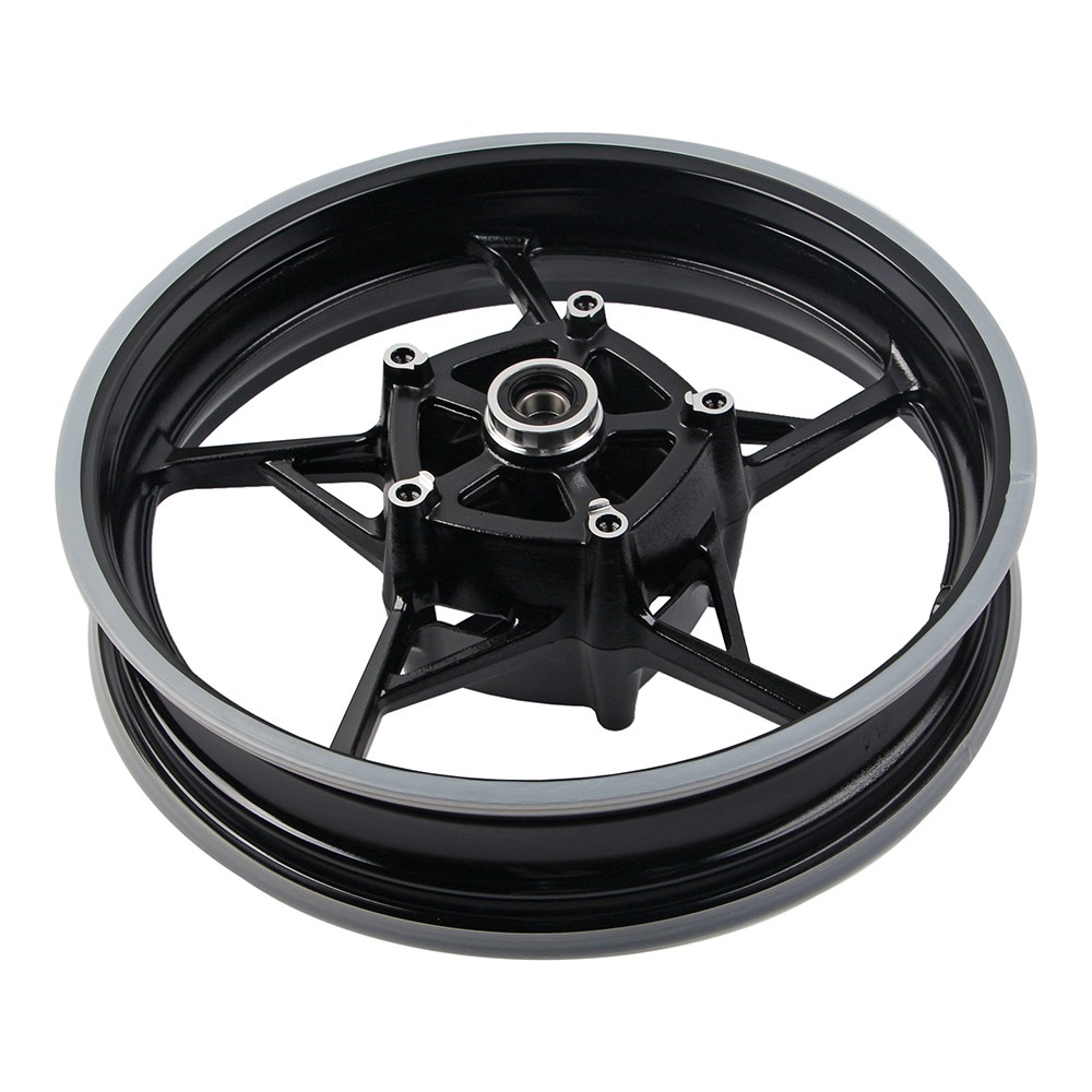 17×3.5″ Tubeless Front Wheel Gloss Black for Kawasaki Ninja 650 Z650 Z 900 17-24