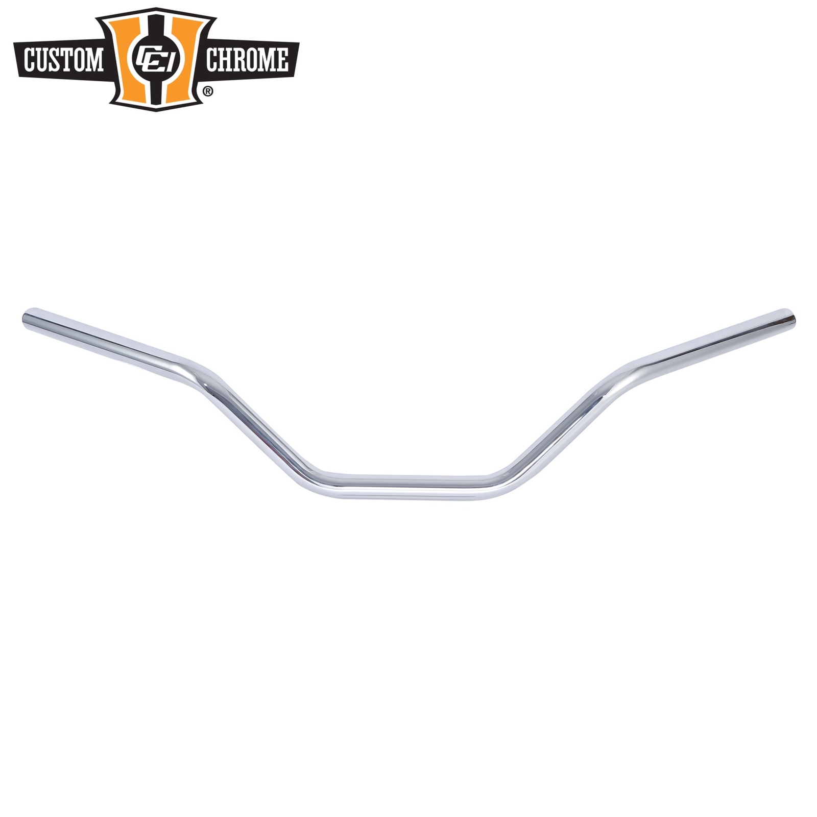 Chrome 32″ Wide 1” Steel Handlebars Fits For Harley XLX 82-up with Wiring Recess