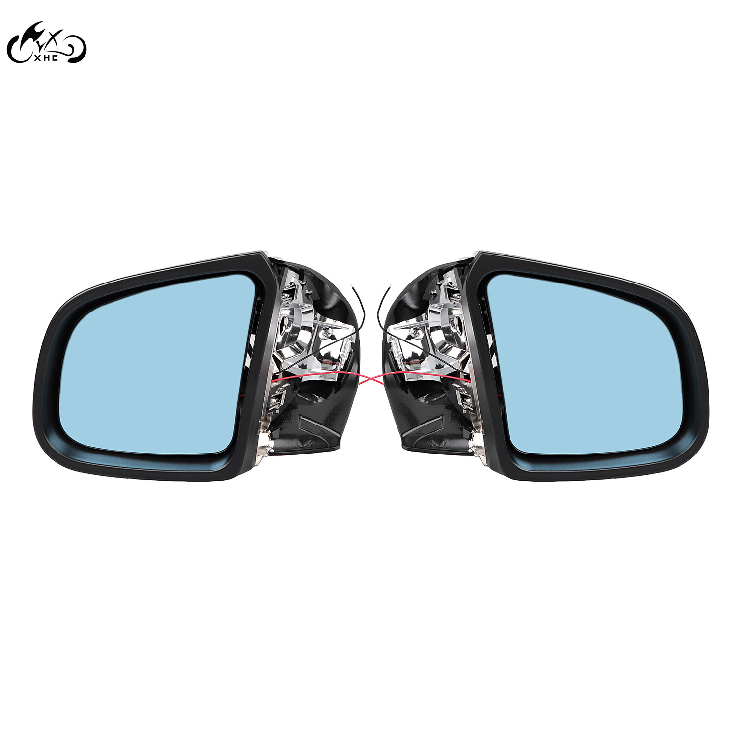 Fit For BMW K1200 K1200LT K1200M 1999-2008 Left Right LED Rearview Side Mirrors