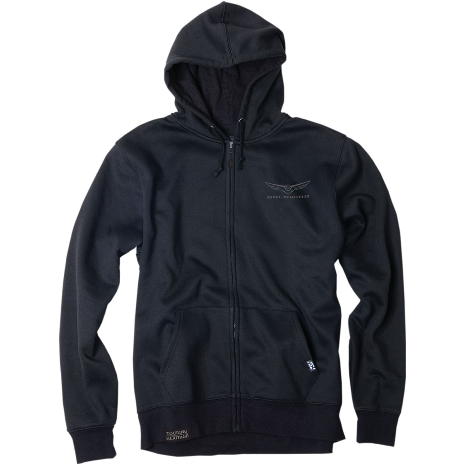 Factory Effex Honda Goldwing Burst Zip-Up – Black – 2XL 25-88818