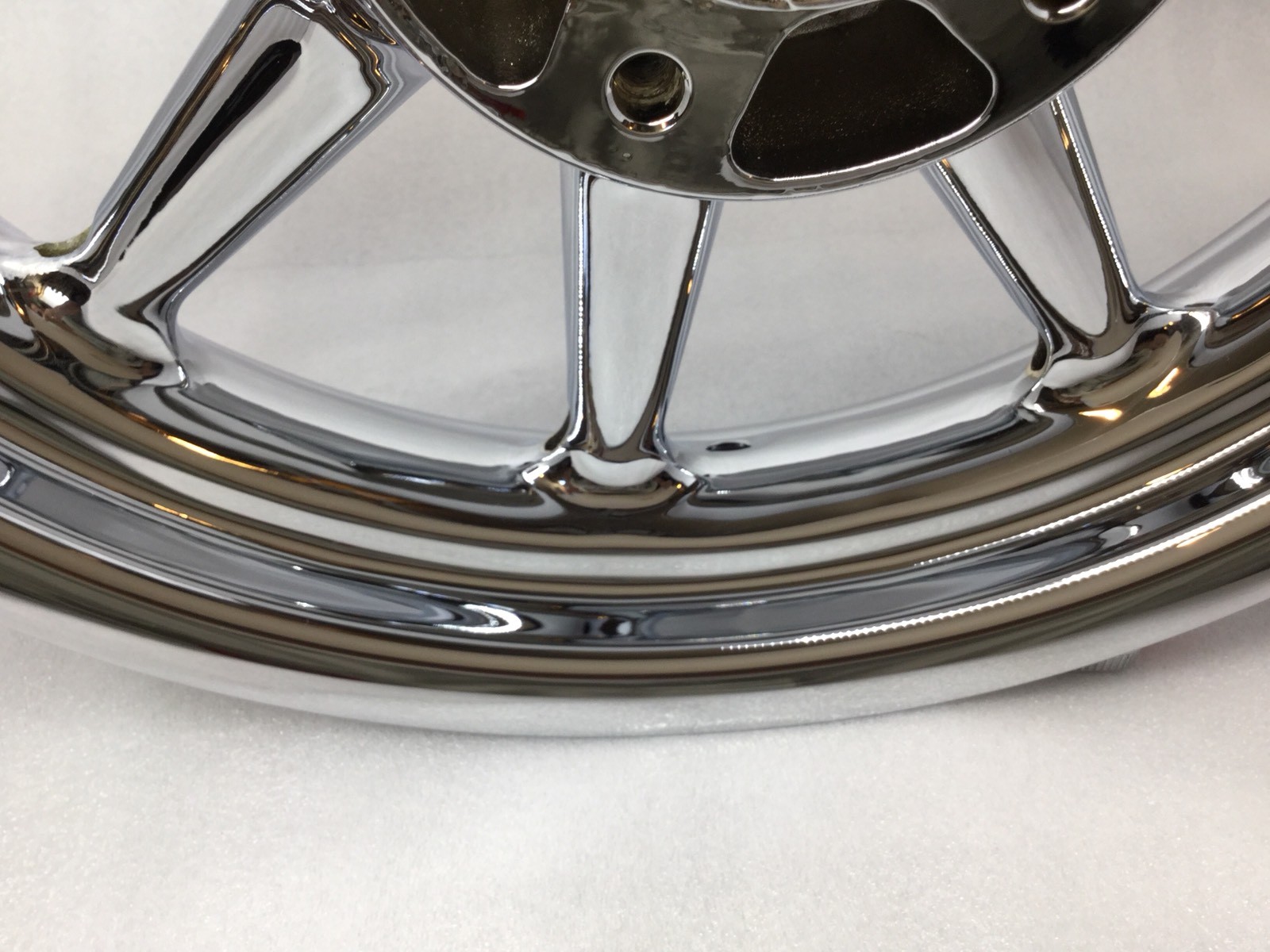 Harley Touring Wheels 2000-08 1″ AXLE MAG Road Glide Chrome OEM rims EXCHANGE