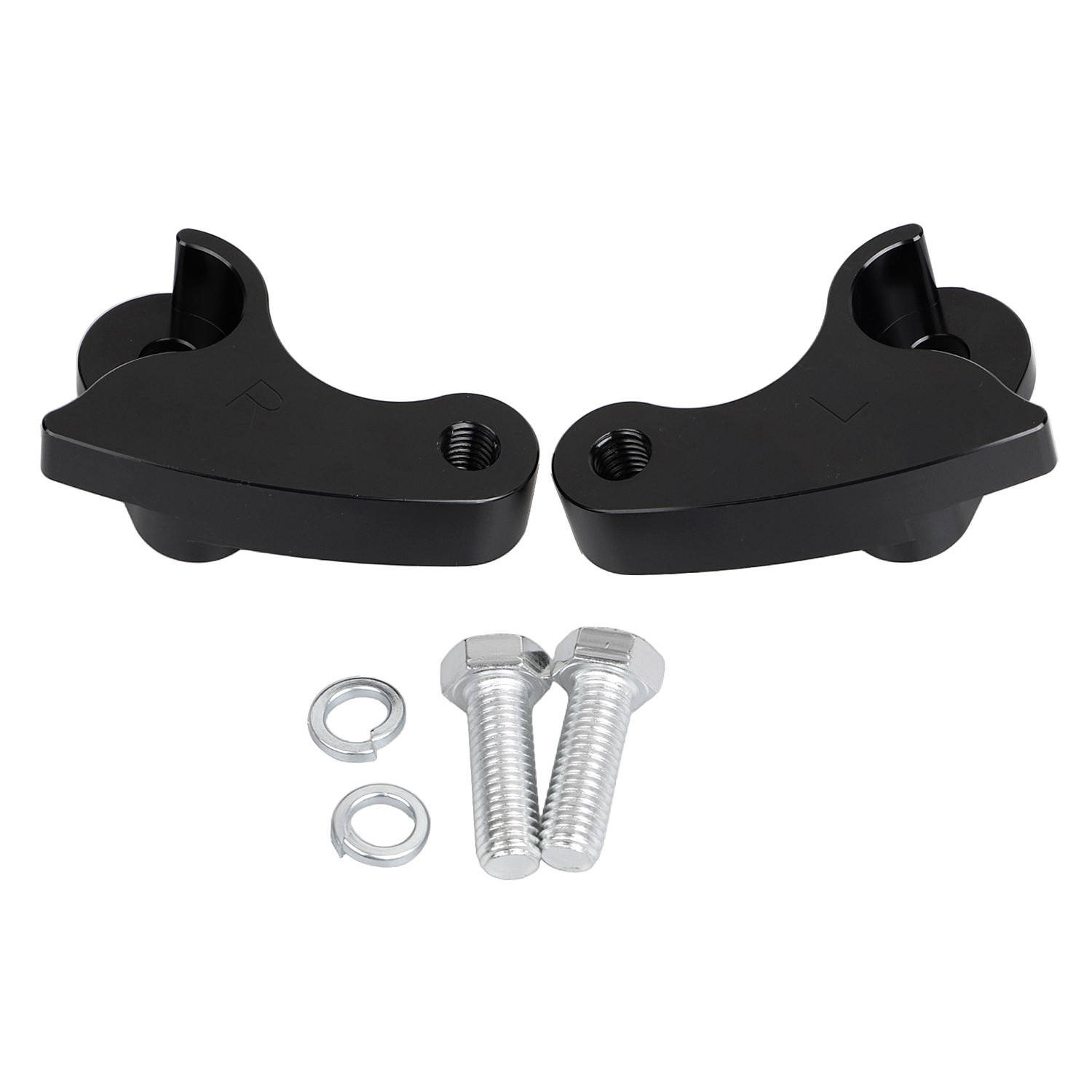 1-3/16″ (30mm) Rear Drop Lowering Brackets Kit For Harley Touring Street Glide