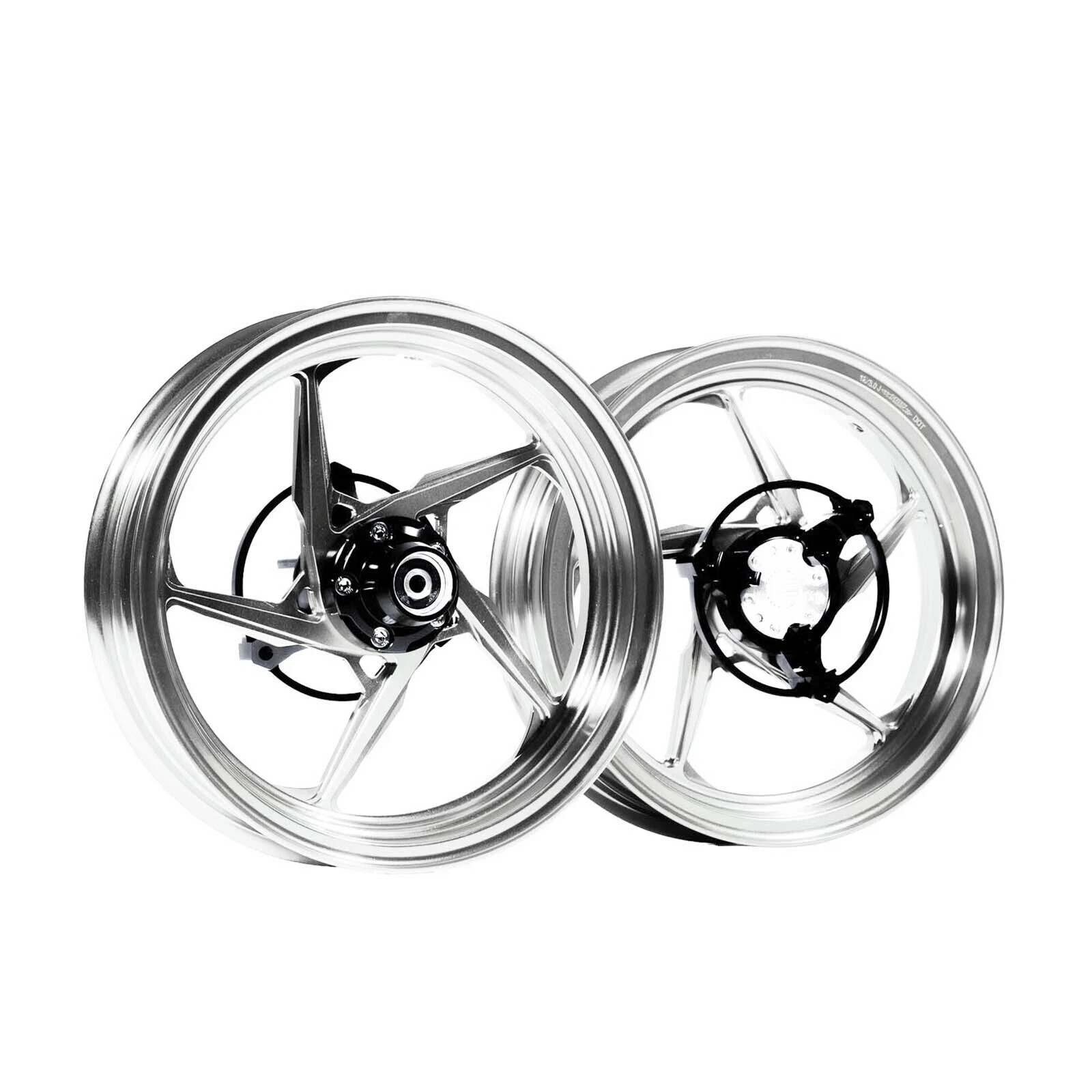 MOS GR05 Forged Aluminum Alloy Wheels for Yamaha Zuma 125 2022-2025 Silver