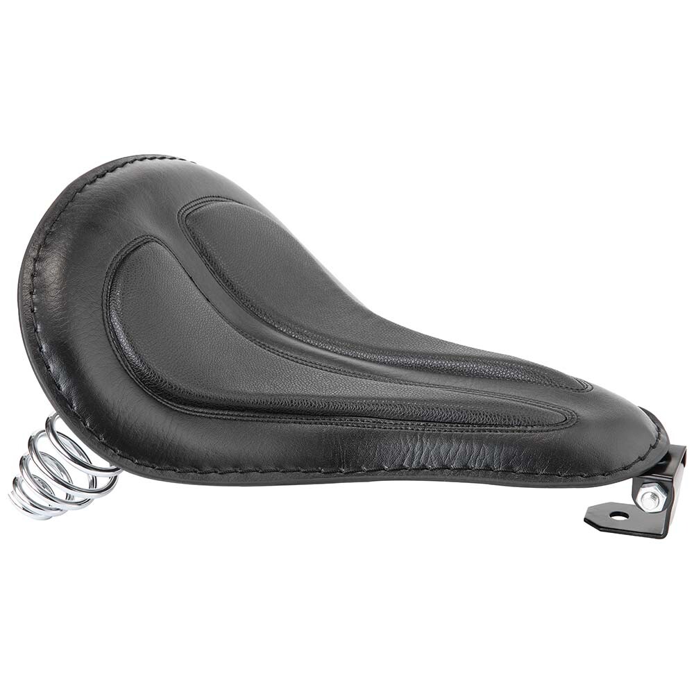 13″ Motorcycle Solo Seat Spring For Harley Sportster XL 883 1200 48 Bobber Black