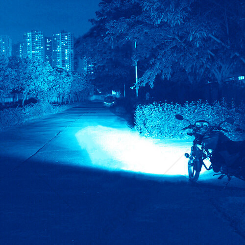 2PC 3570 8000K LED headlight bulbs for Yamaha XT225 2001-2007 motorcycle 12v DC