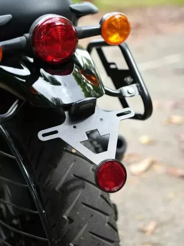 Fit for Royal Enfield Hunter 350 Tail Tidy Fender Eliminator Black Rust Proof