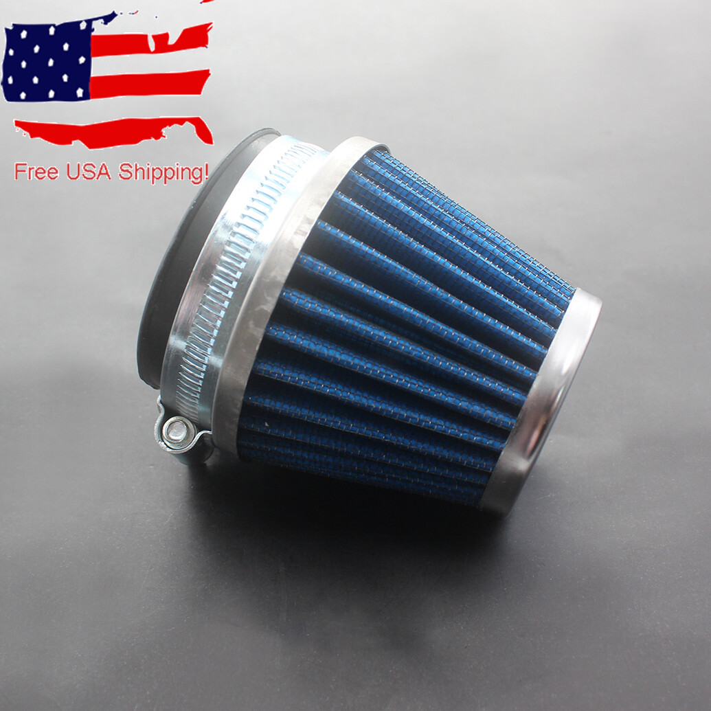 2x Air Filter Cleaner 52mm / 53mm / 54mm For Suzuki Kawasaki Yamaha Motorcycle