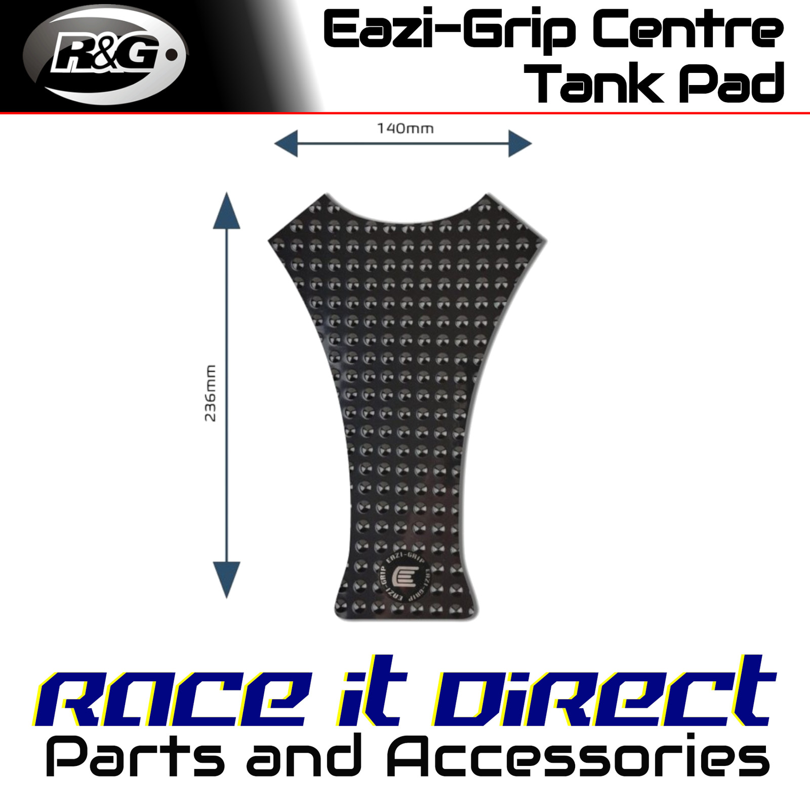 Eazi-Grip Centre Tank Pads for Ducati Monster 797 2014-2018 EVO B Eazi-Grip