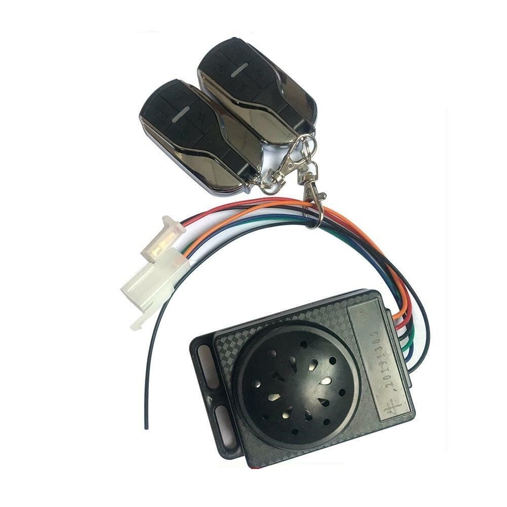 Remote Control Electric Scooter Alarm Security System Moped Antitheft Alarm