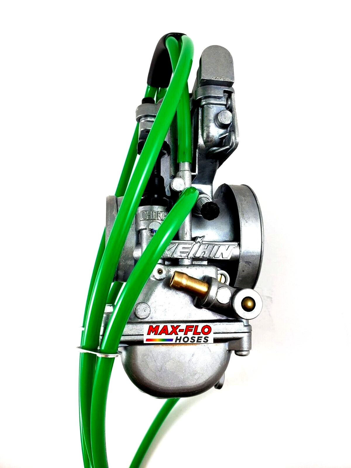 10′ FT MEDIUM GREEN 4mm|3.2mm ID CARBURETOR VENT HOSE KEIHIN FCR MIKUNI CARB