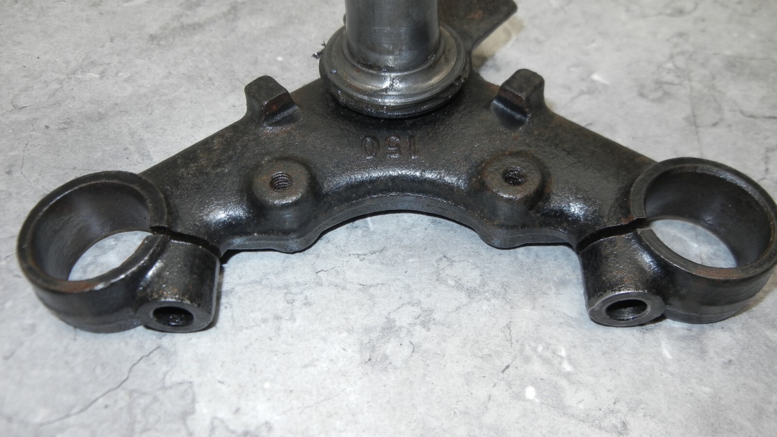 1979 HONDA XR80A XR 80 A TRIPLE TREE STEERING STEM FORK CLAMPS 53200-176-000
