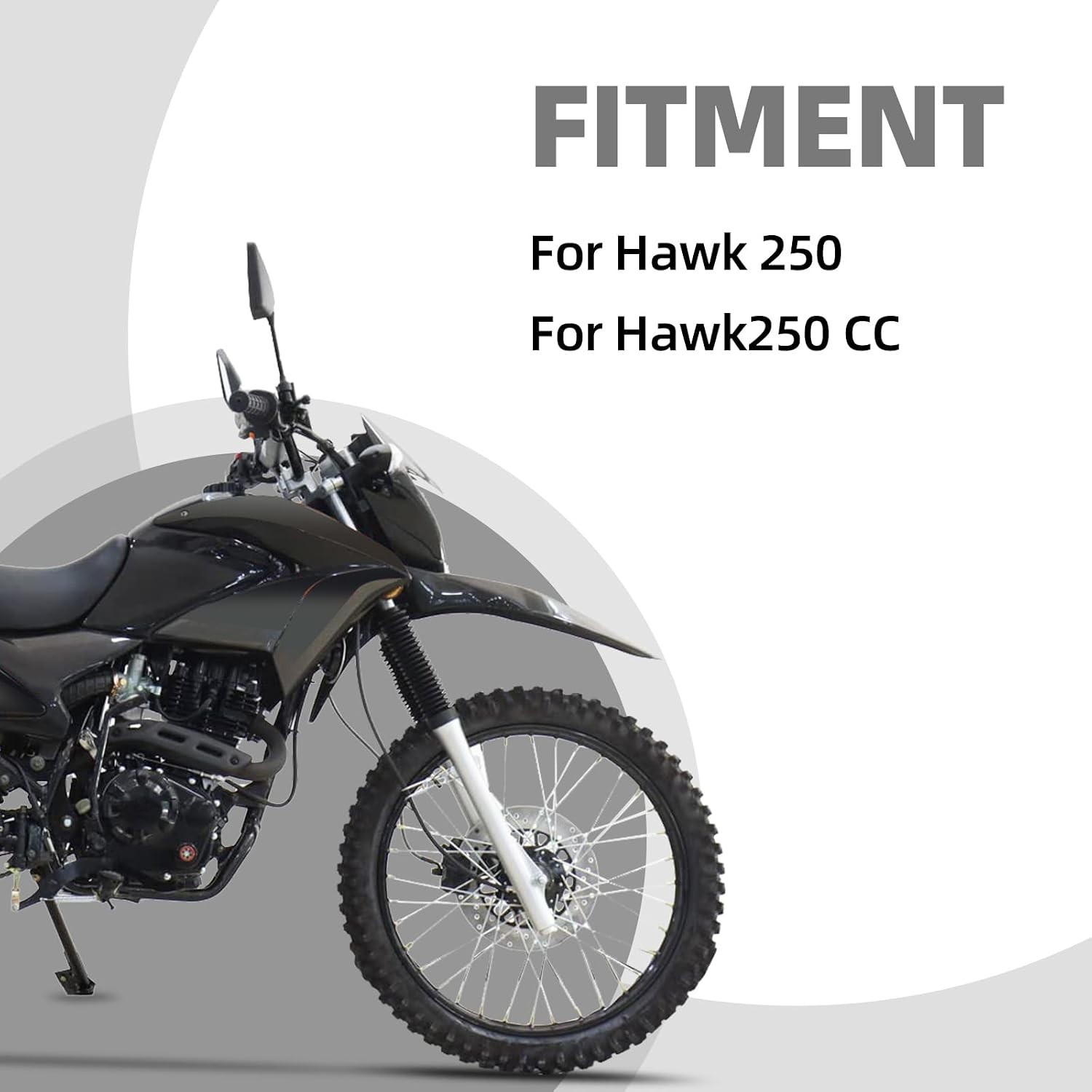 Complete Fairing Body Work Kit for Hawk 250 – Stylish Carbon Fiber Design