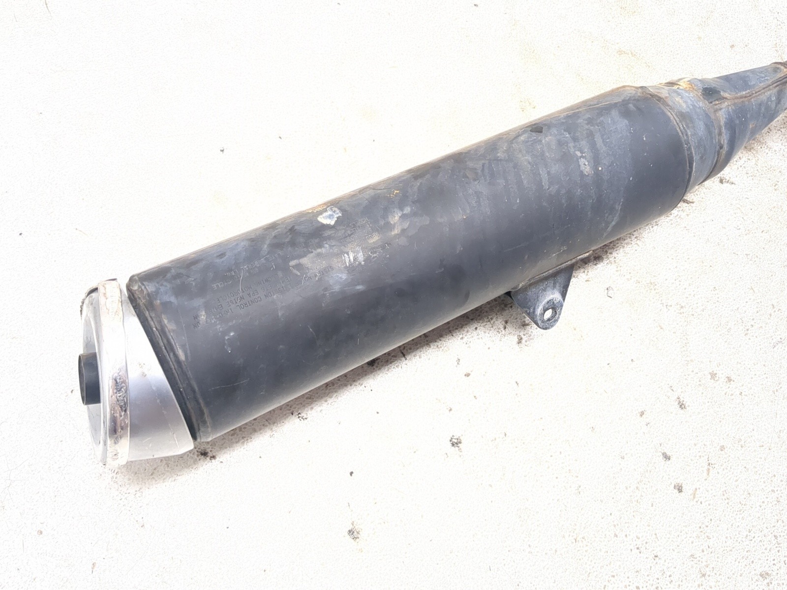 03-12 Suzuki Burgman AN650 Rear Right Muffler Exhaust Muffler 14300-10G51-H01