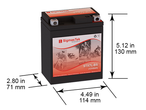 Extreme Battery XTAX7L-BS Battery Replacement