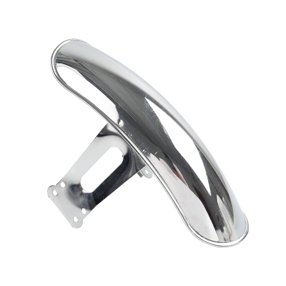 Motorcycle Retro Front Fender Protector Metal Mudguard Chrome For Honda CG125