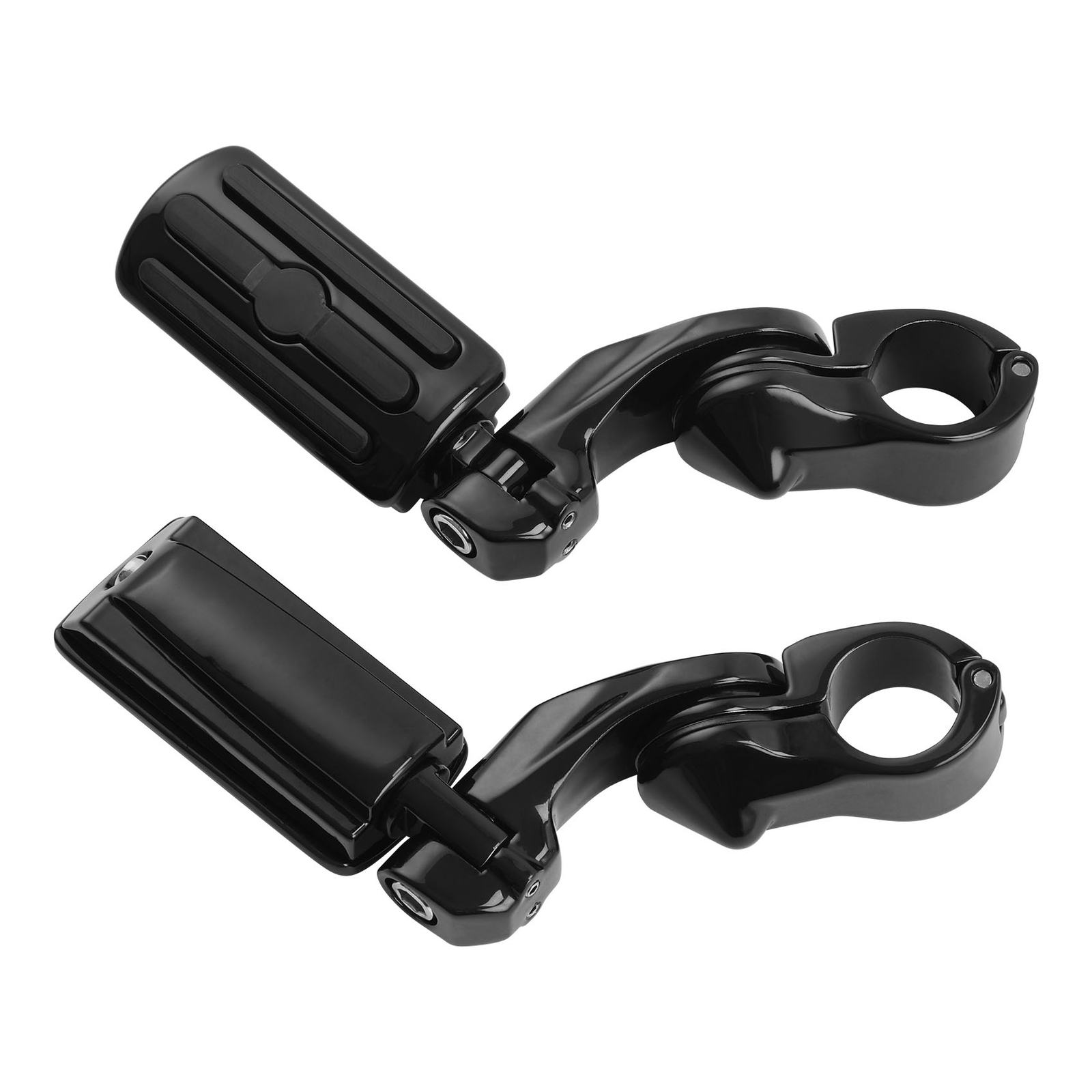 1.25″ 1 1/4″ Highway Foot Pegs Fit For Harley Touring Road King Street Glide US