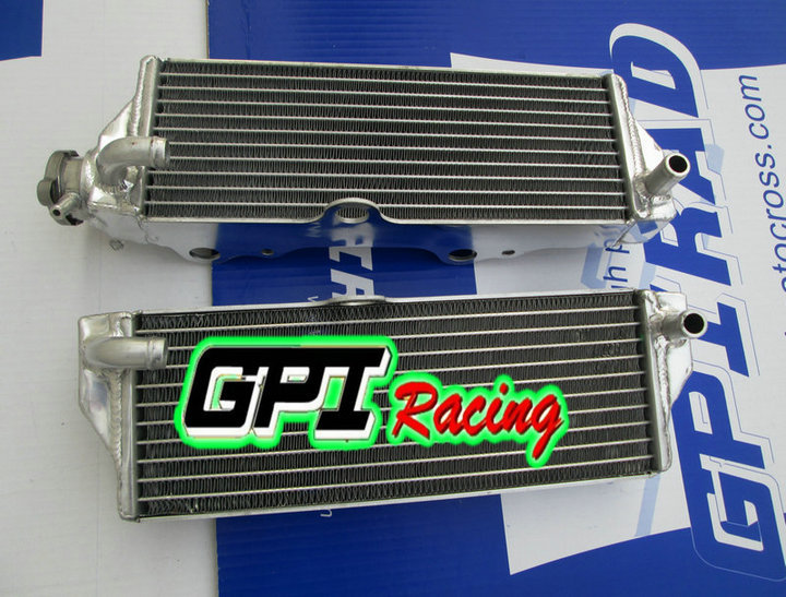 GPI Racing R&L HUSQVARNA WR300 WR 300 2009 2010 2011 09 10 11 aluminum radiator