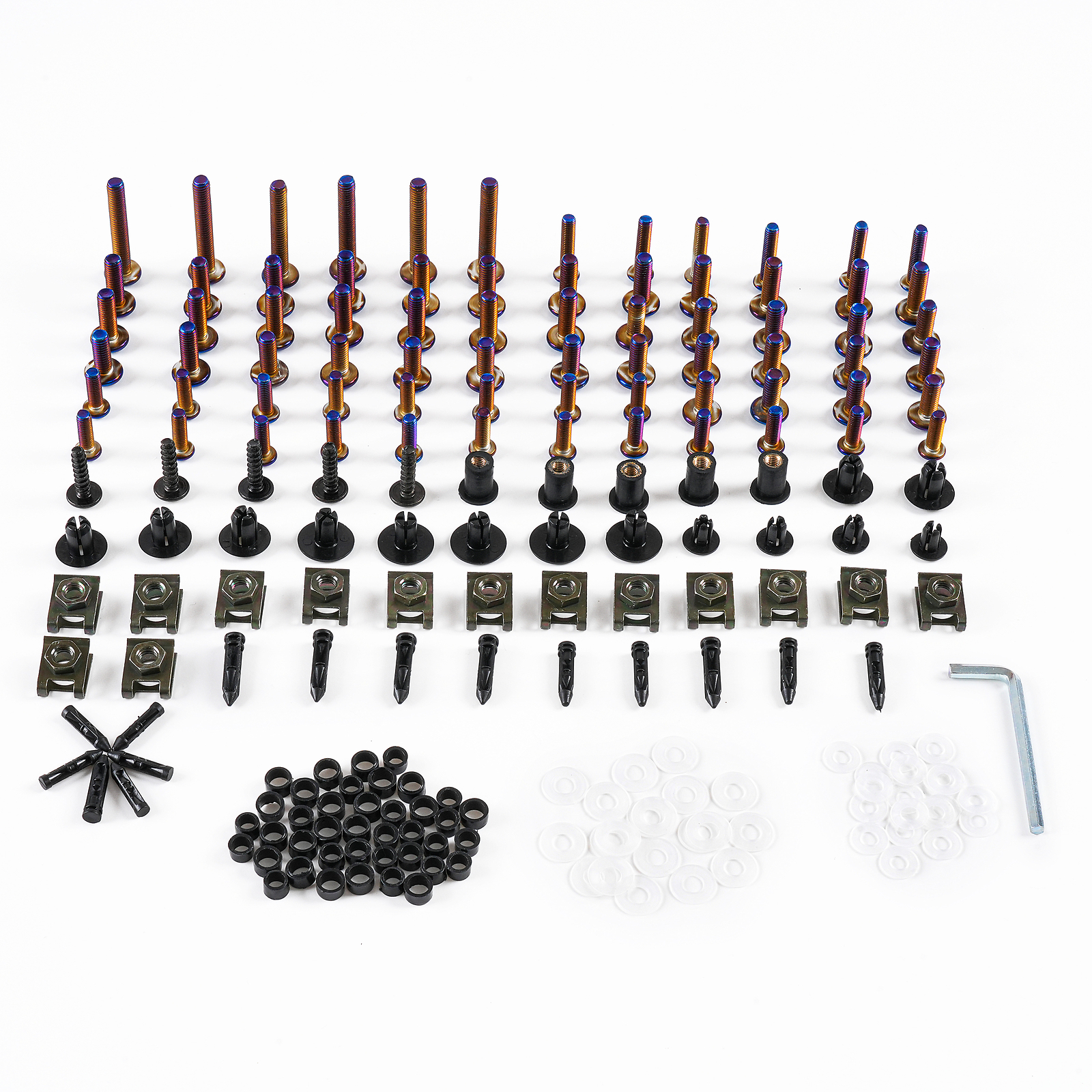 Stainless Fairing Bolts Kit for Suzuki GSXR600-750 2000 2001 2002 2003 Screws