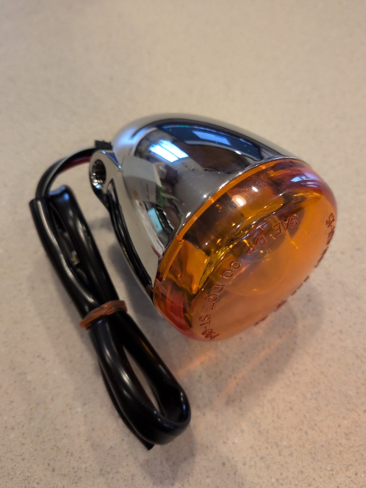 Harley Deuce style Bullet Turn signal Assembly 68885-00 Biker’s Choice 489937