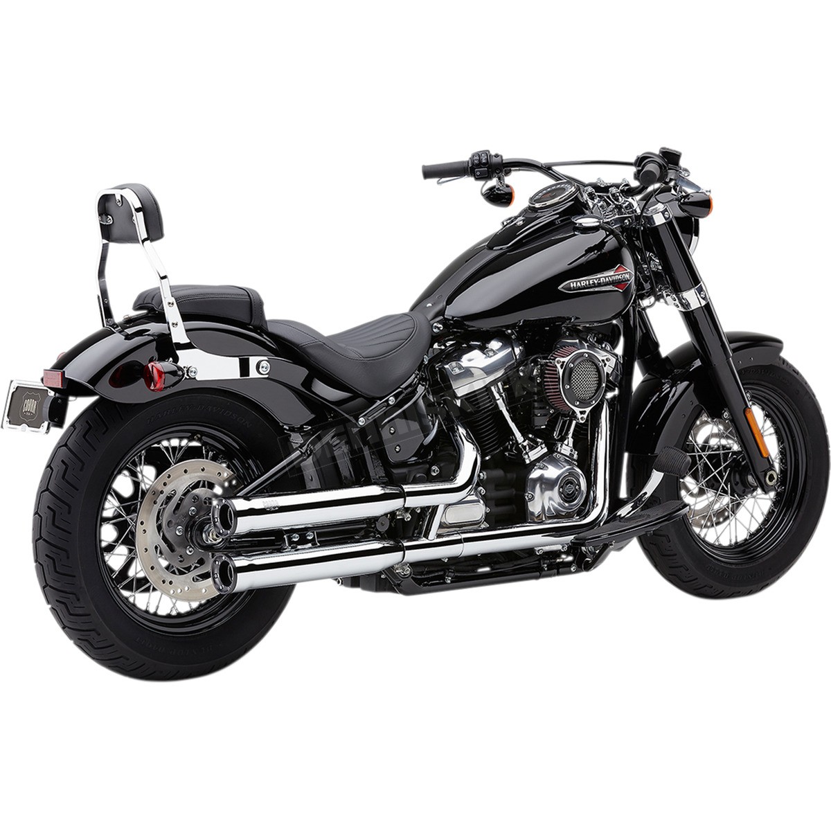 Cobra Chrome 3 in. RPT Slip-On Mufflers – 6057 (no ship to CA)