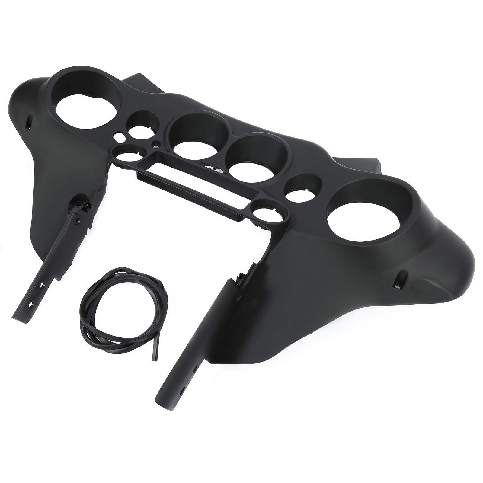 For Harley Touring Street Electra Glide 96-13 Inner Fairing Black Front Batwing