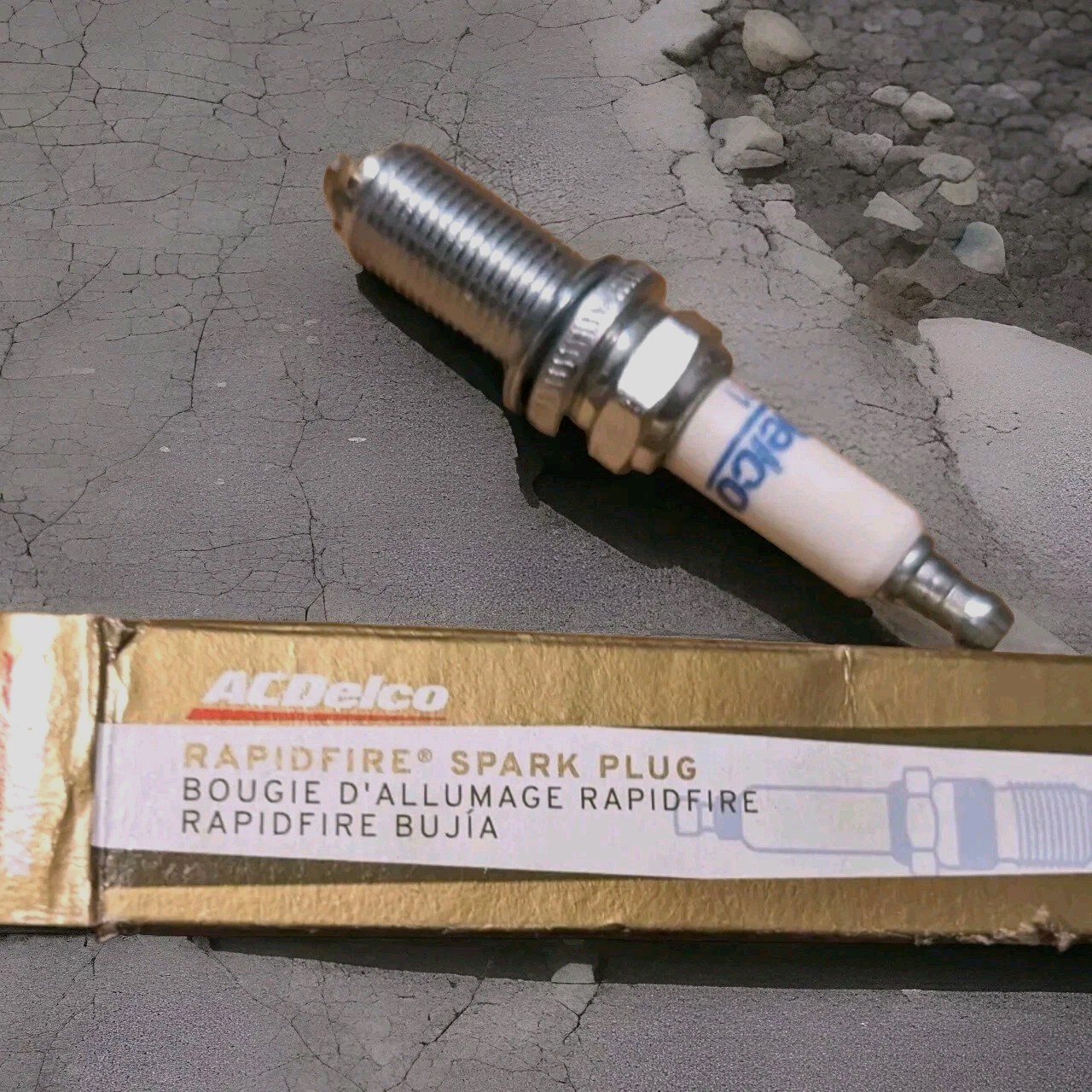 AC Delco Gold 21 Rapid Fire Spark Plug Copper Core 1 Sp-Plug OE / OEM 19323046