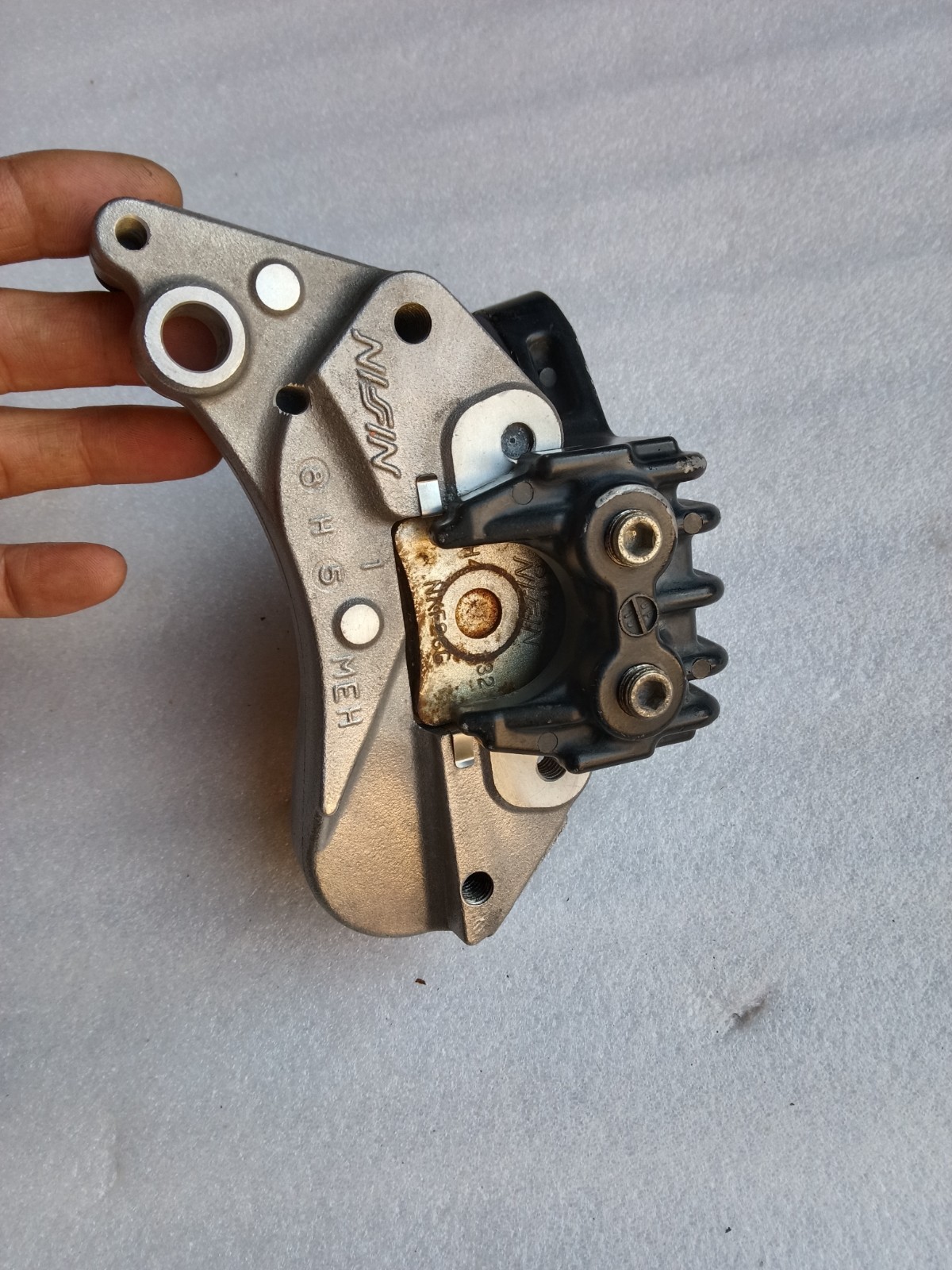 2008 – 2010 Honda DN-01 DN01 NSA700 PARKING BRAKE CALIPER W CABLE OEM