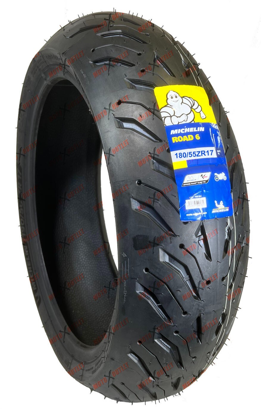 Michelin Road 6 180/55ZR17 120/70ZR17 Front Rear Motorcycle Tires 26276 89542