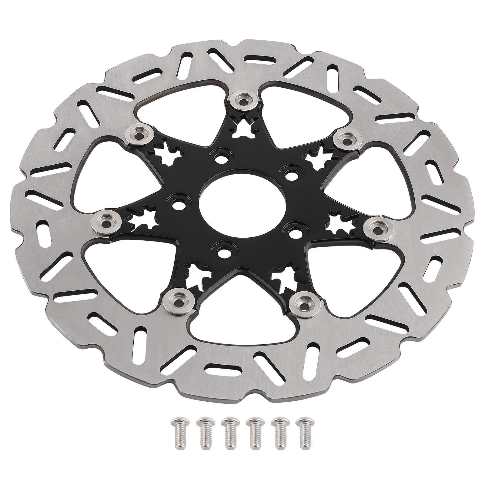 Floating 11.8in Front Brake Rotors for Harley-Davidson Softail 15-24 Dyna 06-17
