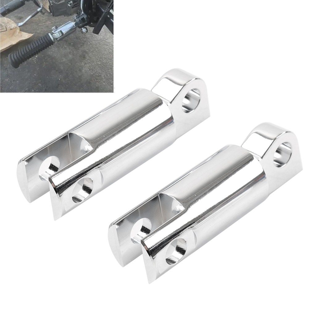 2pcs Male Mount Foot Peg Extensions For Harley Sportster Softail Dyna Touring