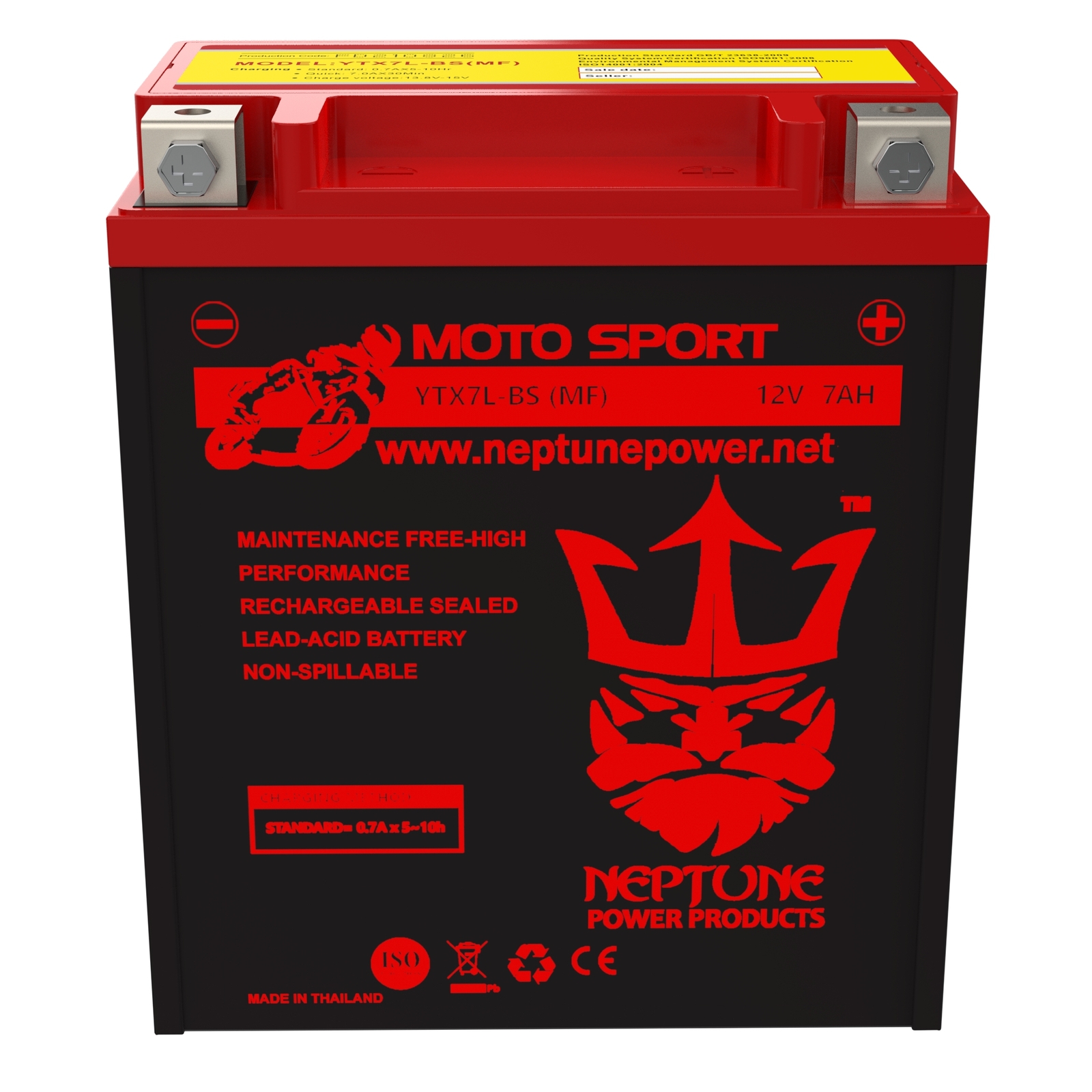 YTX7L-BS 94 SUZUKI RV125 SE, R Neptune Power Replacement Battery