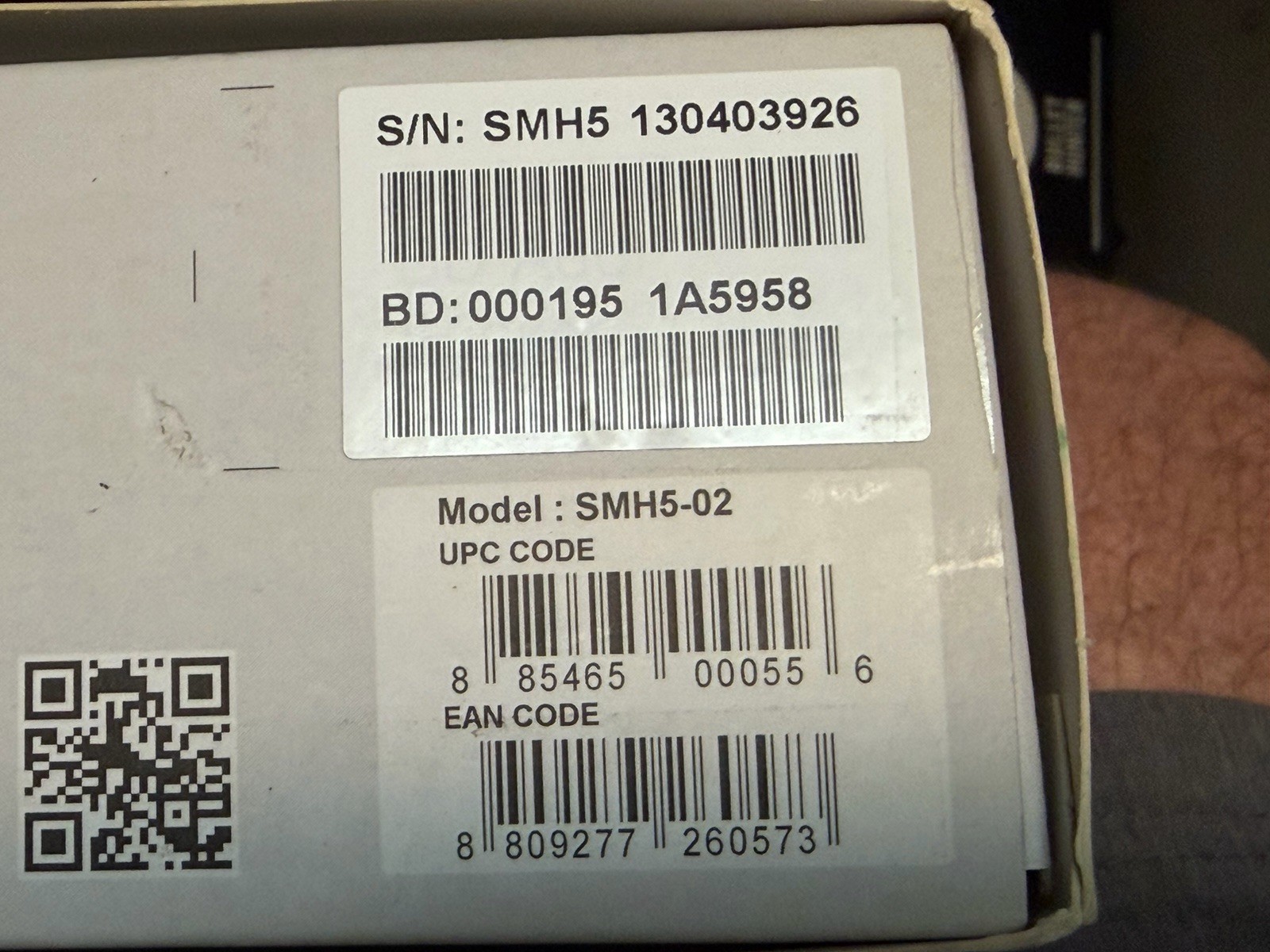 SENA SMH5 Motorcycle Bluetooth Communication System | Dual | Black