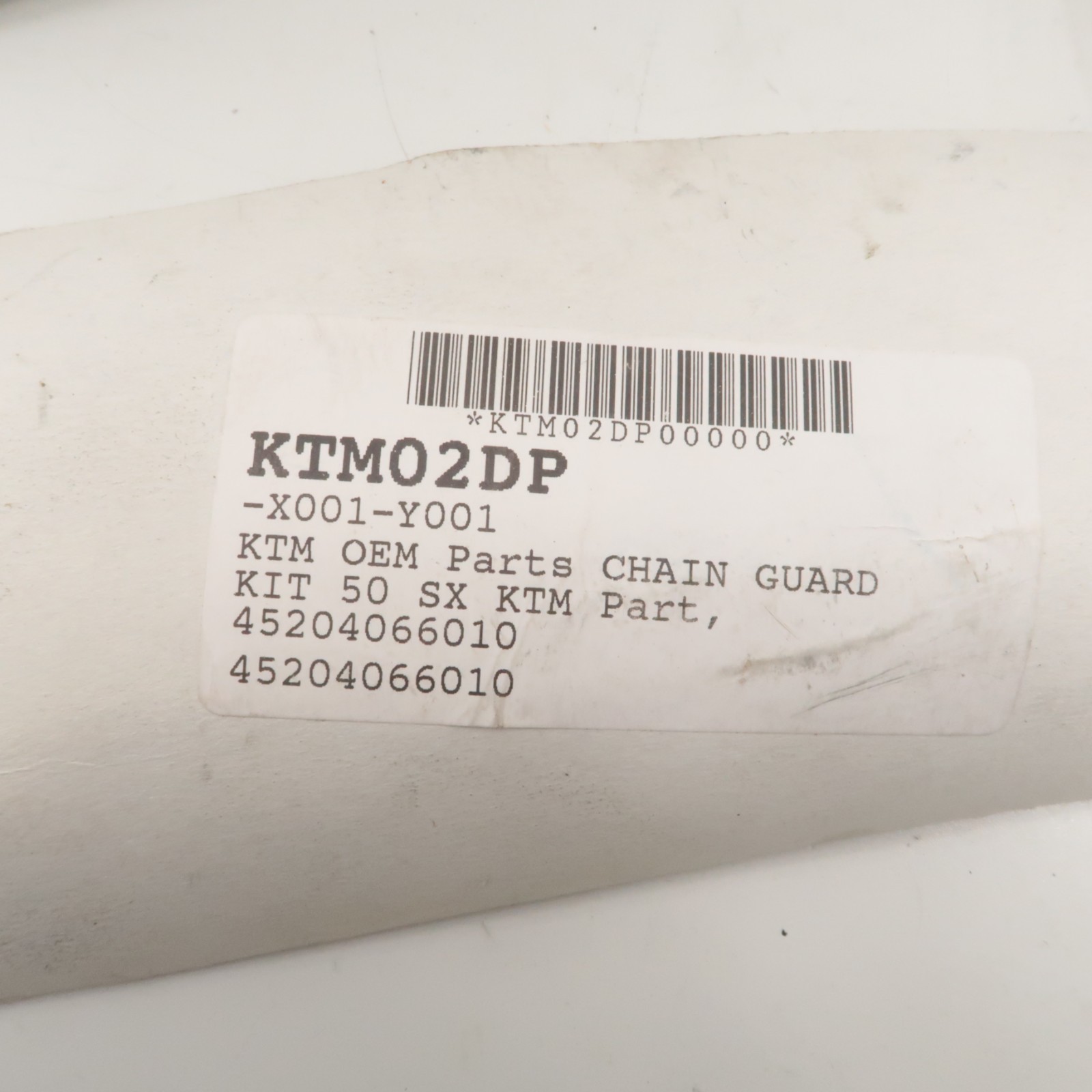 KTM 50SX – Stock Chain Slider Guide Set NEW – 2020 50 SX OEM