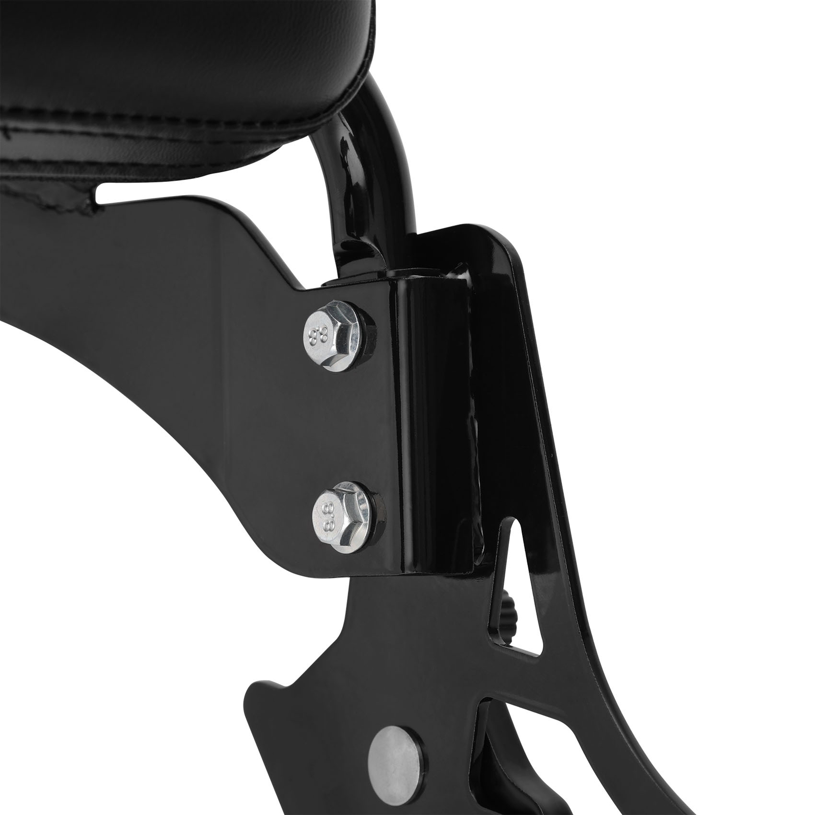 Sissy Bar Backrest Luggage Rack Fit For Harley Dyna Low Rider 2006-2009 14-2017