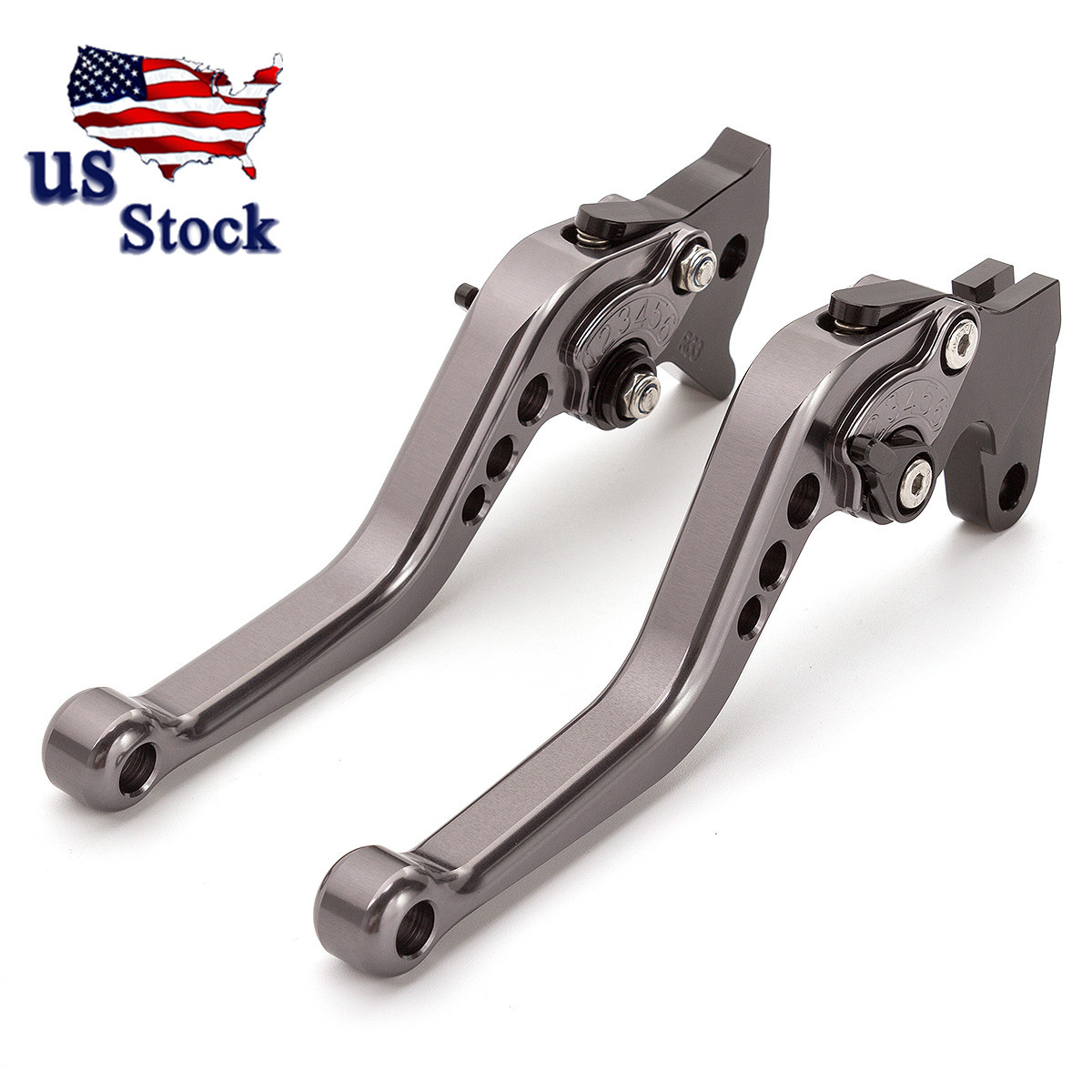 CNC Adjustable Brake Clutch Levers Set For Yamaha Warrior YFM350 2002-2003 2004