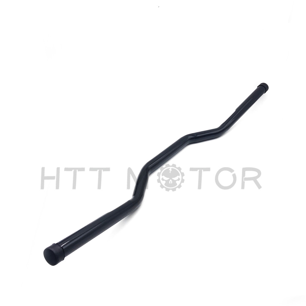 1″ Black Tracker Bars Handlebars Dimpled for Harley Dyna Sportster