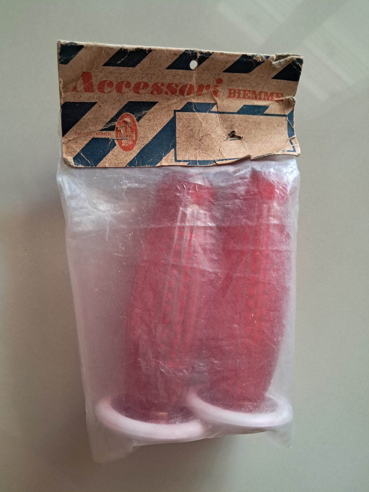 Original Biemme Grips for Lambrtta 24/24 mm.( NOS.) Brevettato