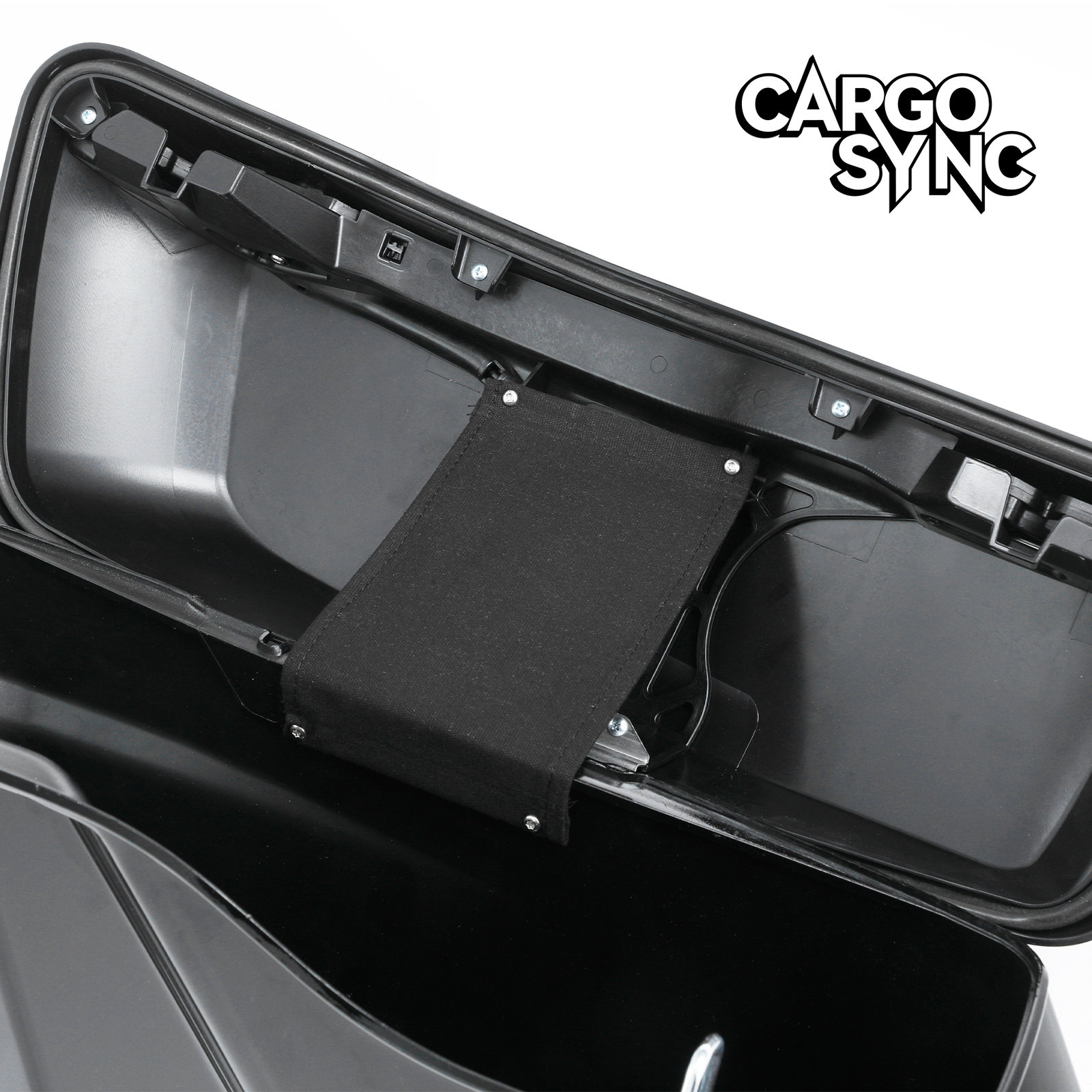 Vivid Black Saddlebags Saddle Bags Fit For Harley Touring Street Glide ’14-24