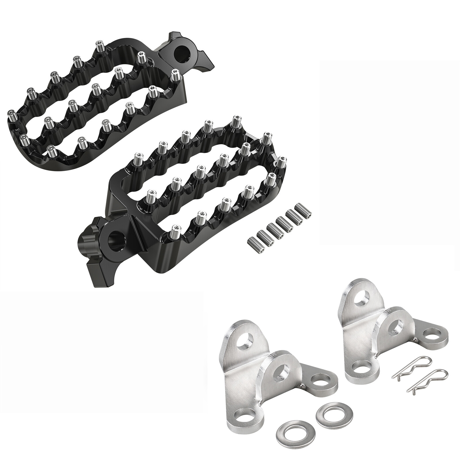 Footrest Footpeg 20MM Footpeg Lowering Bracket For Yamaha Tenere700 XTZ700 19-24