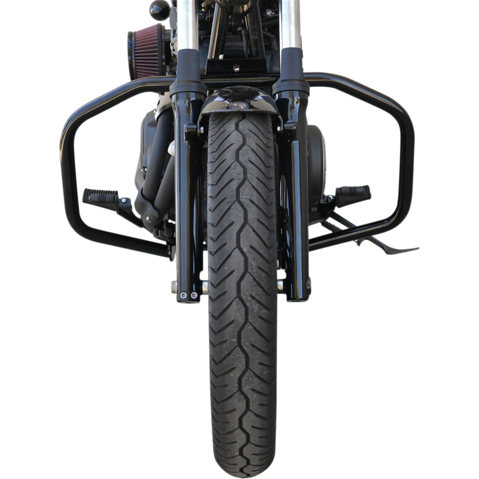 Baron Custom Accessories Engine Guard – Black – Bolt BA-7150-00B